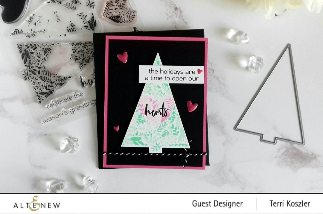 Photocentric Clear Stamps Festive Foliage Stamp Set