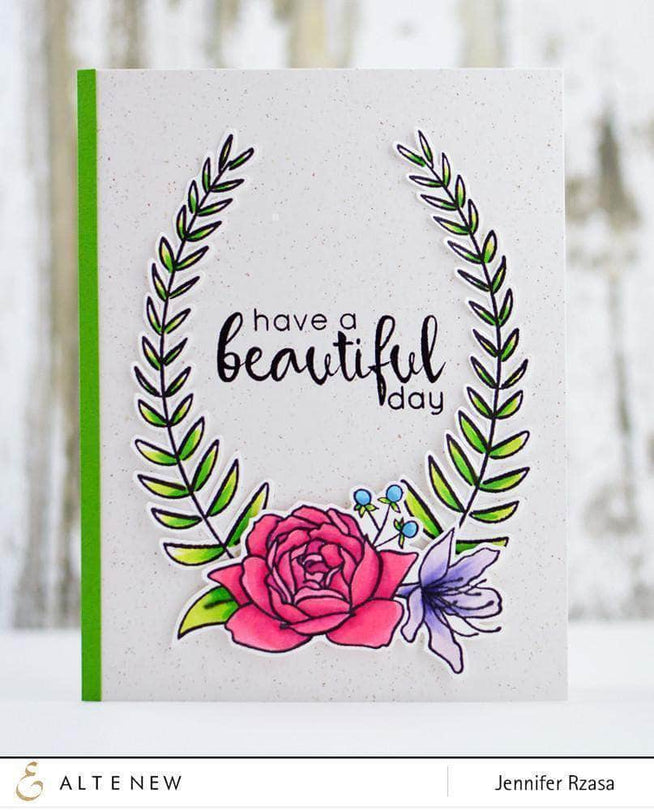 Photocentric Clear Stamps Floral Frame Stamp Set