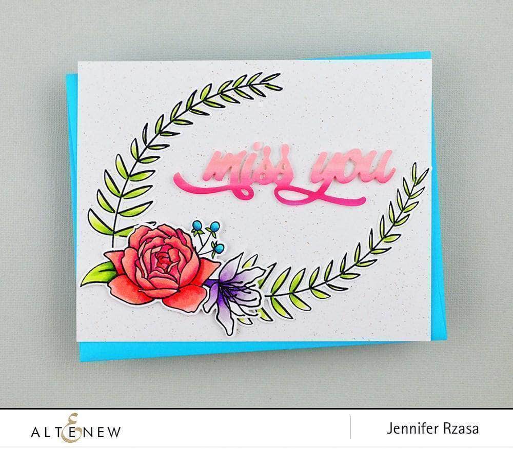Photocentric Clear Stamps Floral Frame Stamp Set