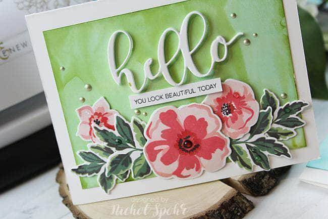 Photocentric Clear Stamps Flower Arrangement Stamp Set