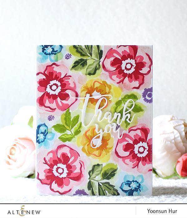 Photocentric Clear Stamps Flower Arrangement Stamp Set