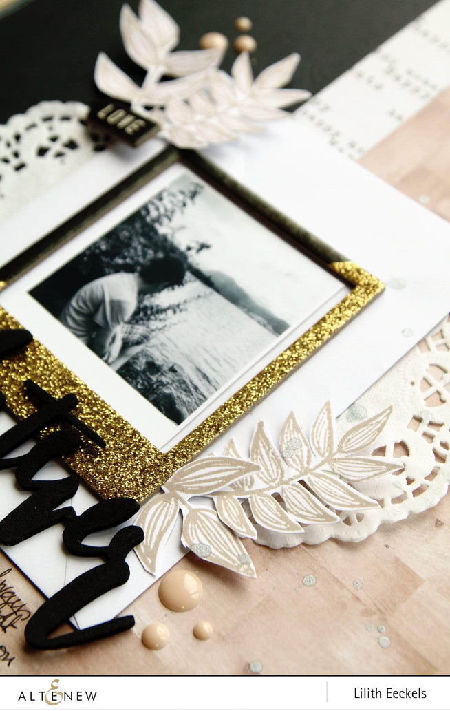 Photocentric Clear Stamps Freeform Greenery Stamp Set