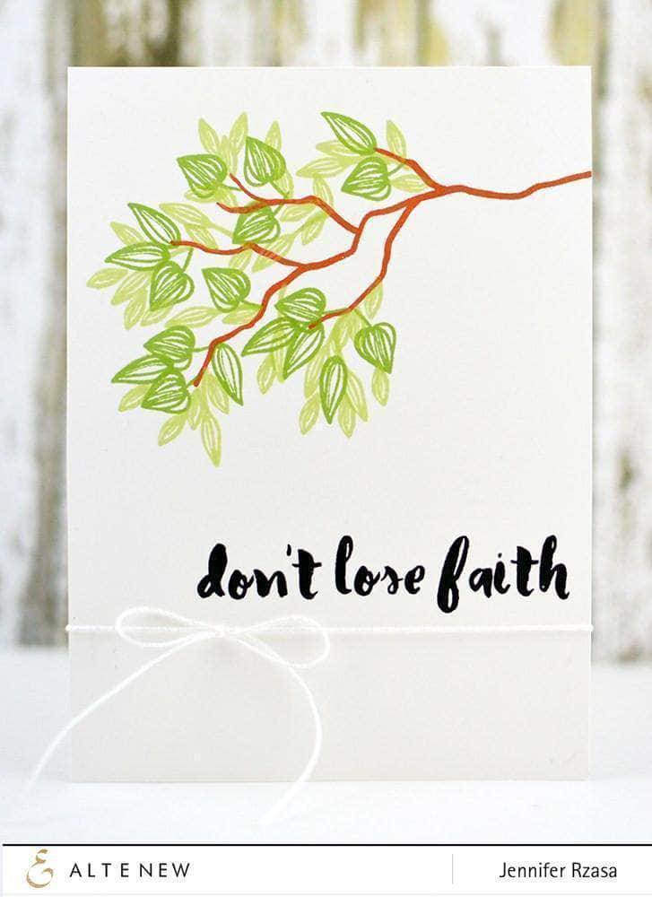 Z - Freeform Greenery Stamp Set