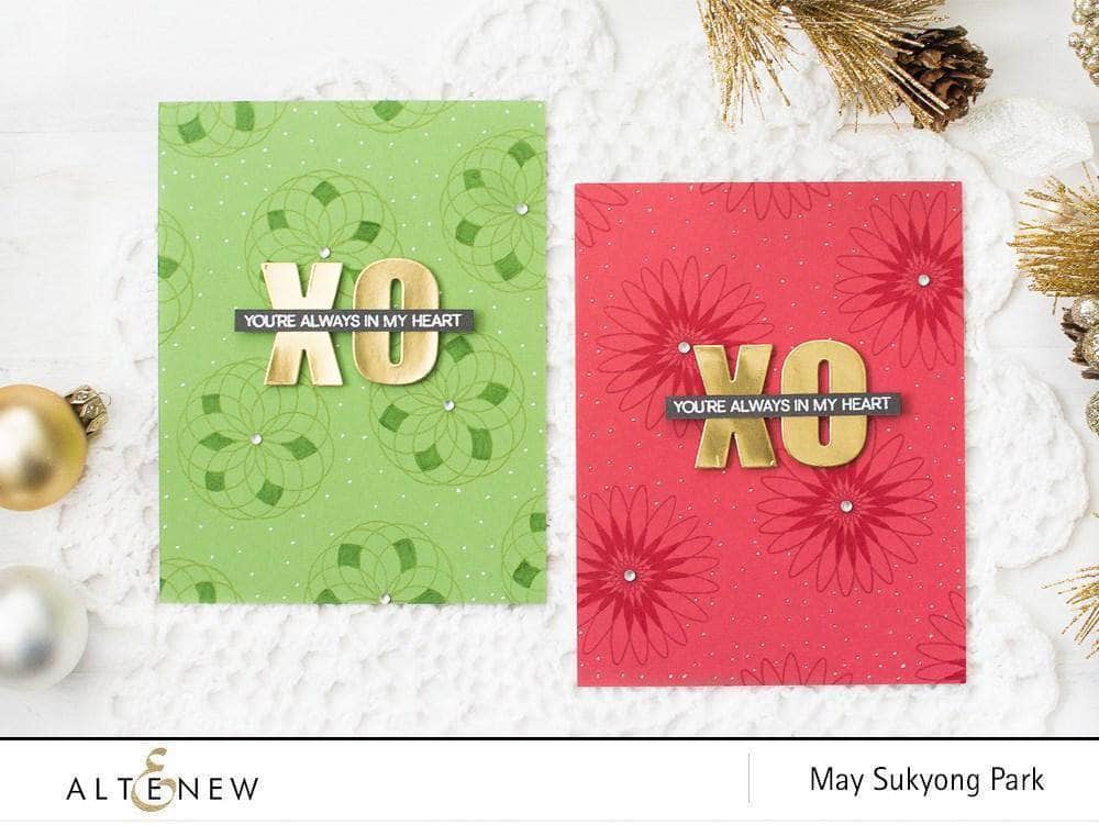 Photocentric Clear Stamps Z - Geometric Flowers Stamp Set