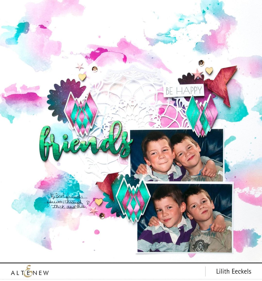 Photocentric Clear Stamps Z - Geometric Flowers Stamp Set