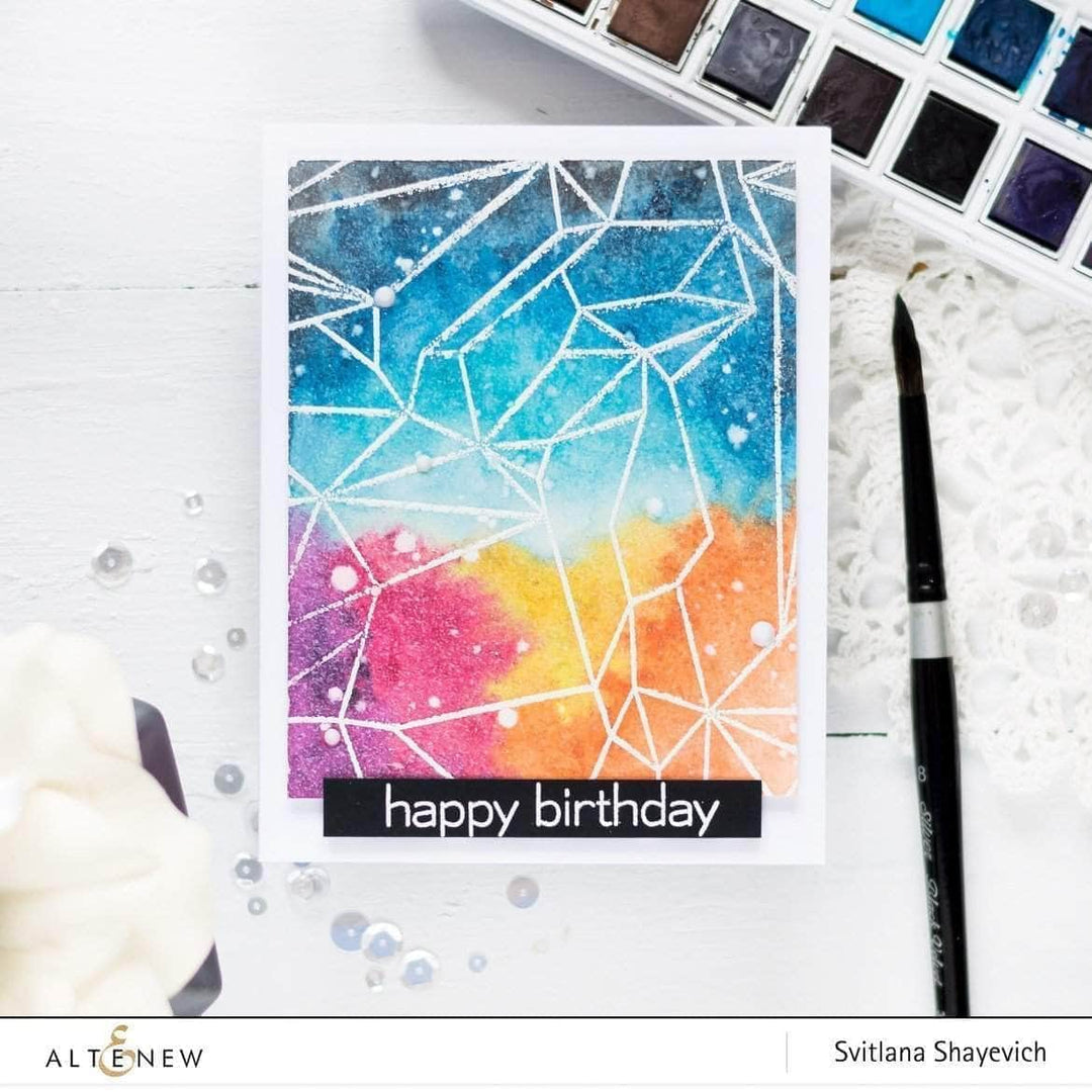 Photocentric Clear Stamps Z - Geometric Landscape Stamp Set