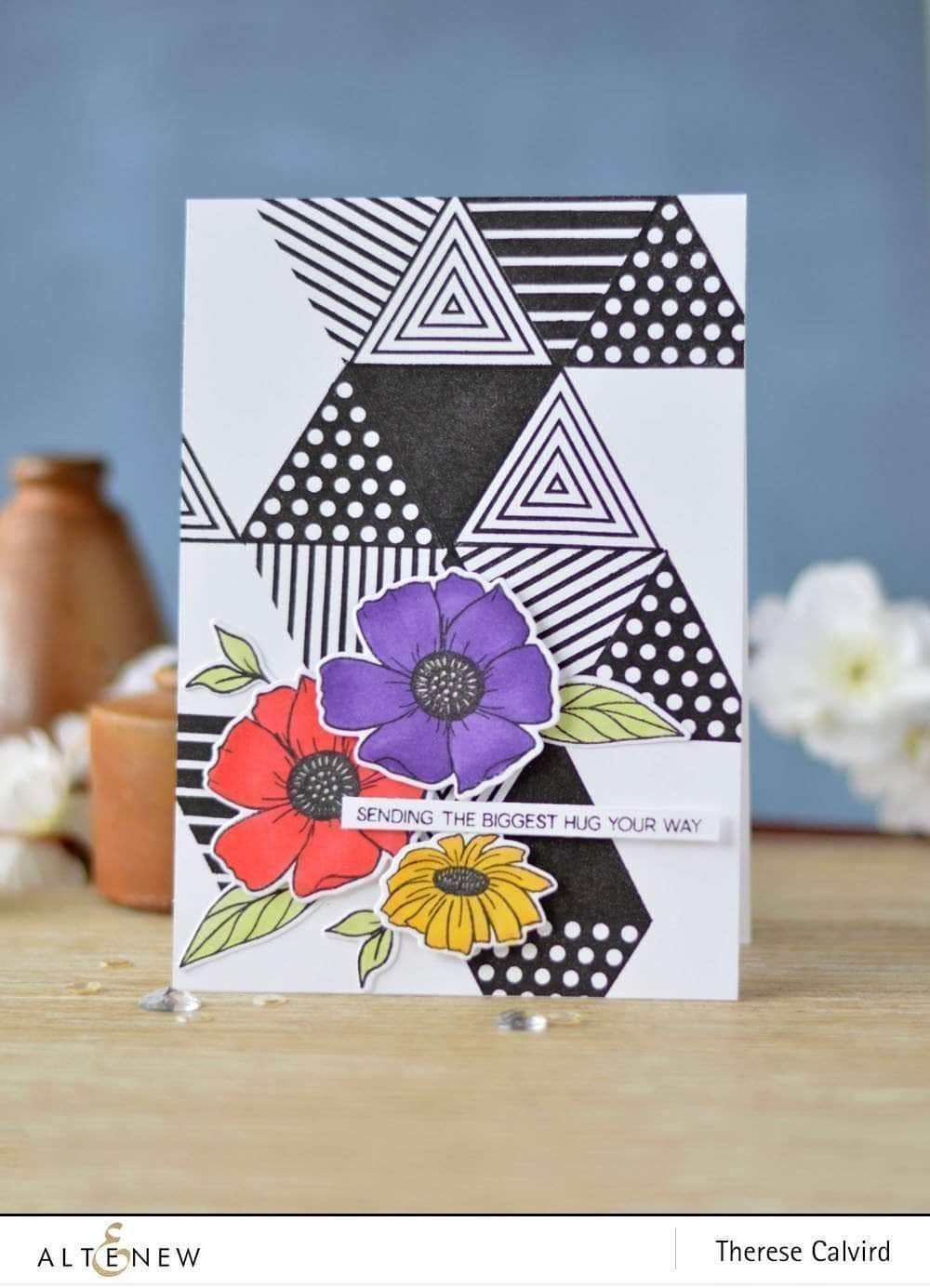 Photocentric Clear Stamps Happy Bloom Stamp Set
