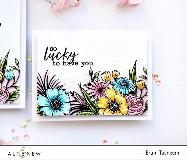 Photocentric Clear Stamps Happy Bloom Stamp Set