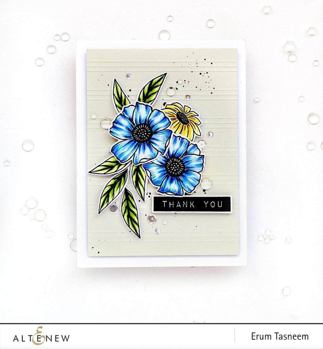 Photocentric Clear Stamps Happy Bloom Stamp Set