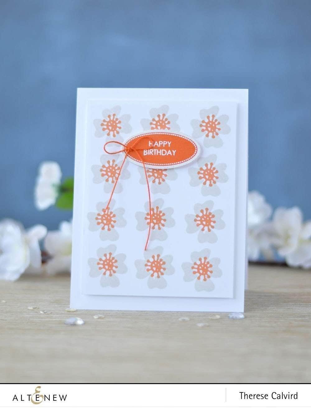Photocentric Clear Stamps Heart Flowers Stamp Set