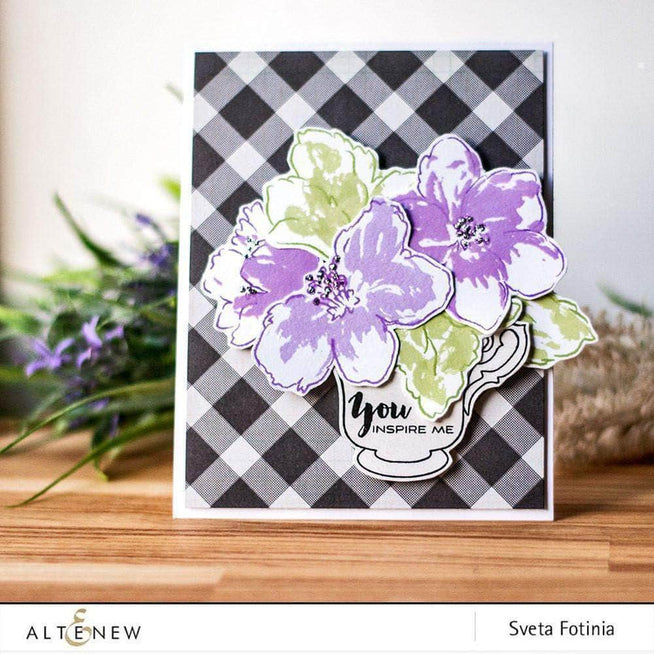 Photocentric Clear Stamps Hibiscus Bouquet Stamp Set