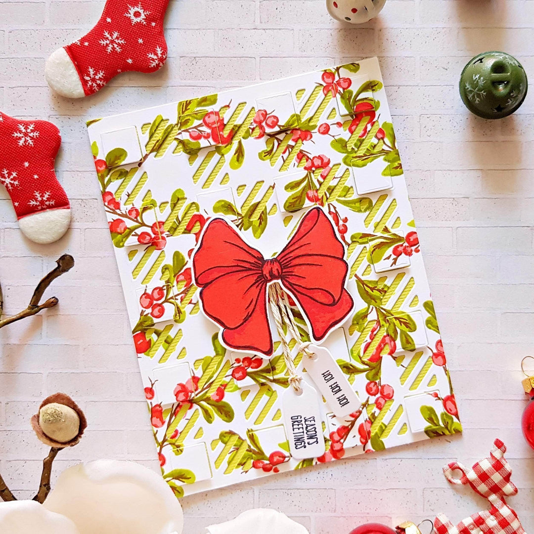 Photocentric Clear Stamps Z - Holiday Bow Stamp Set