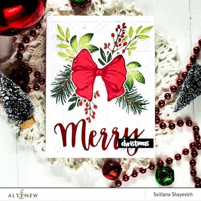 Photocentric Clear Stamps Z - Holiday Bow Stamp Set