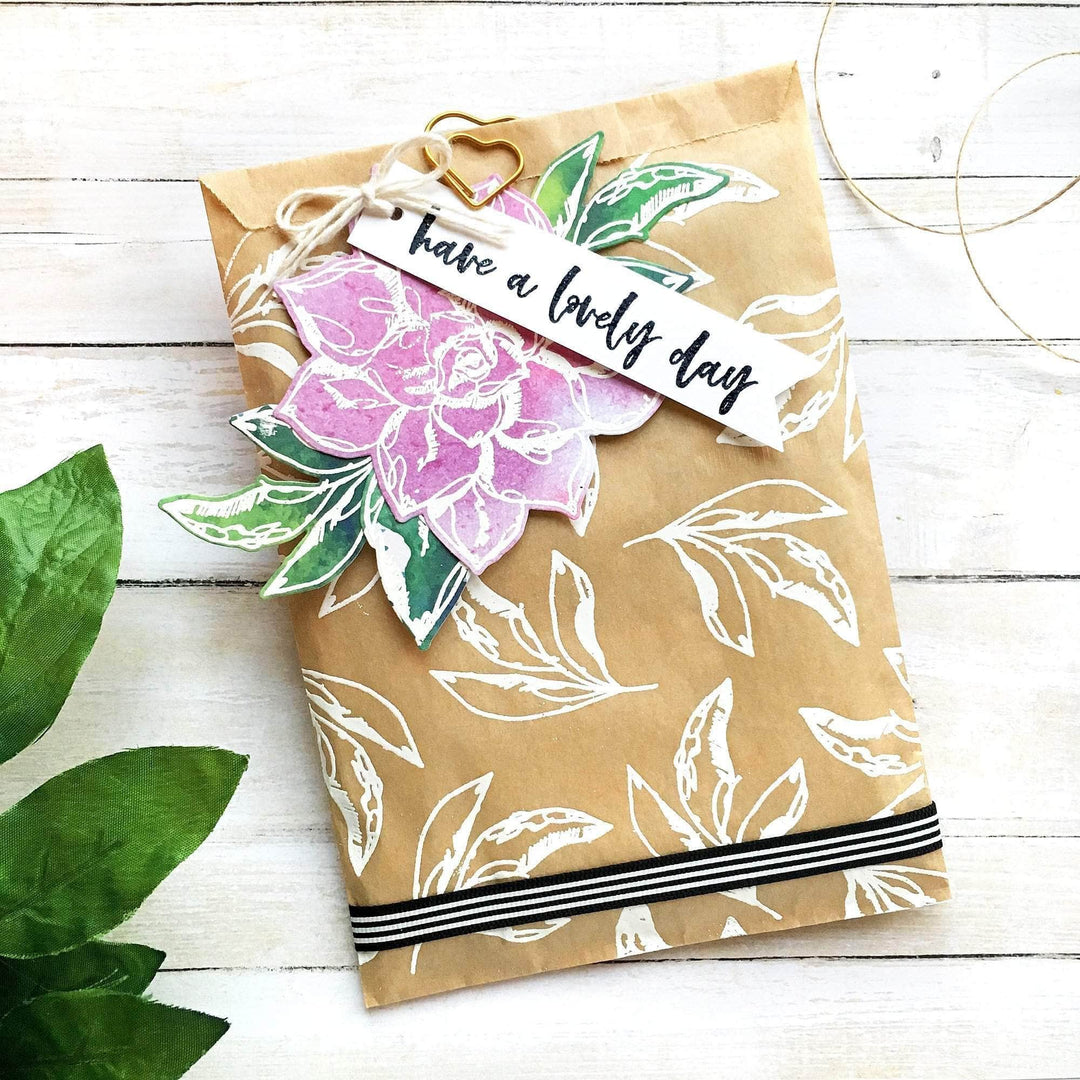 Photocentric Clear Stamps Inked Flora Stamp Set