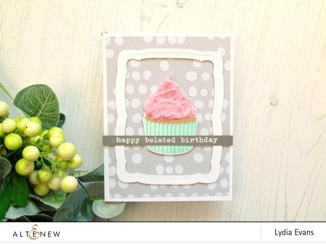 Photocentric Clear Stamps Layered Cupcake Stamp Set