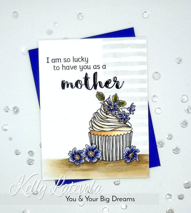 Photocentric Clear Stamps Layered Cupcake Stamp Set
