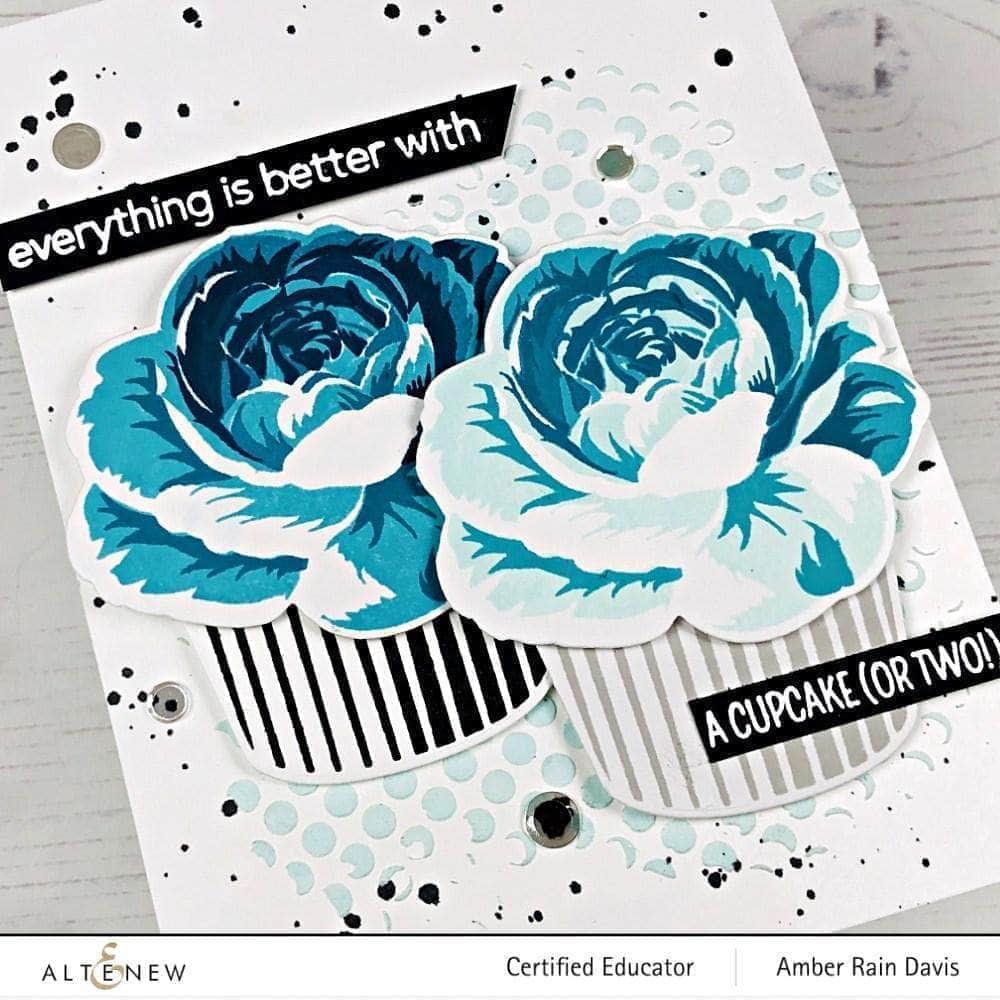 Photocentric Clear Stamps Layered Cupcake Stamp Set