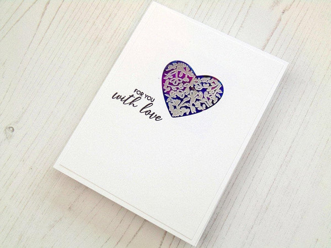 Photocentric Clear Stamps Magnolia Heart Stamp Set