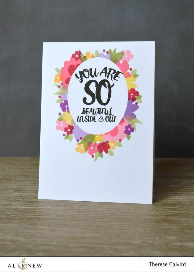 Altenew Clear Stamps Mini Blossoms Stamp Set