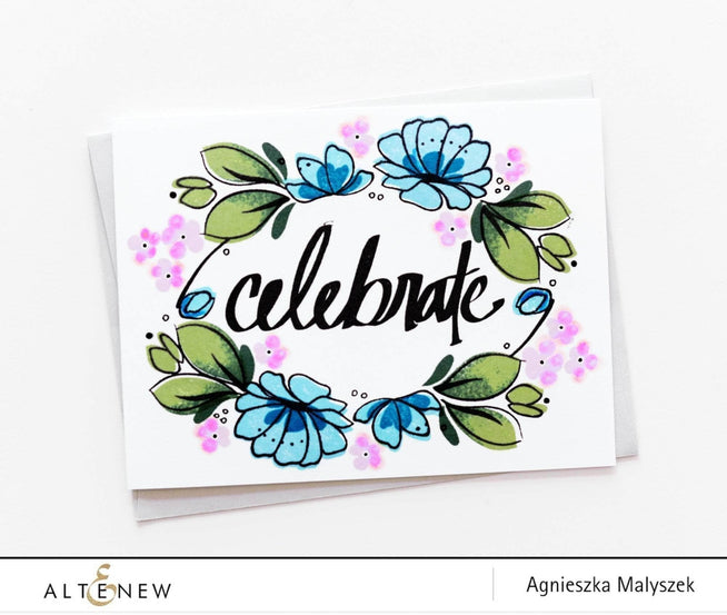 Altenew Clear Stamps Mini Blossoms Stamp Set