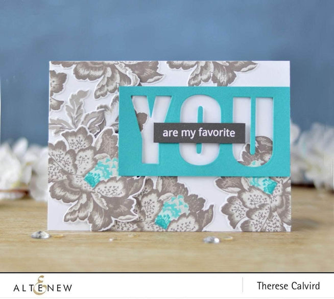 Photocentric Clear Stamps Ornamental Flower Stamp Set