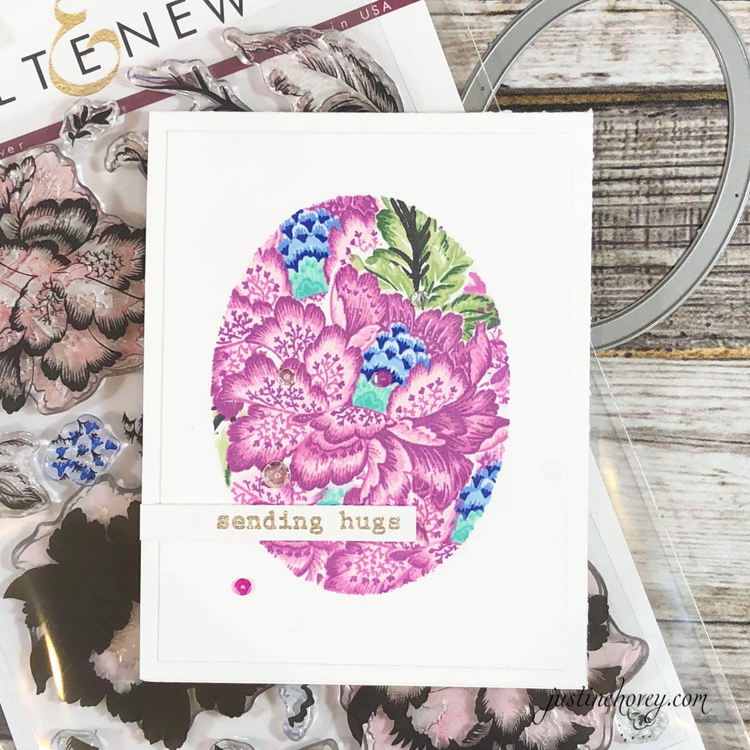 Photocentric Clear Stamps Ornamental Flower Stamp Set
