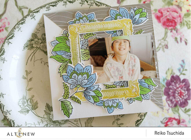 Photocentric Clear Stamps Ornate Foliage Stamp Set