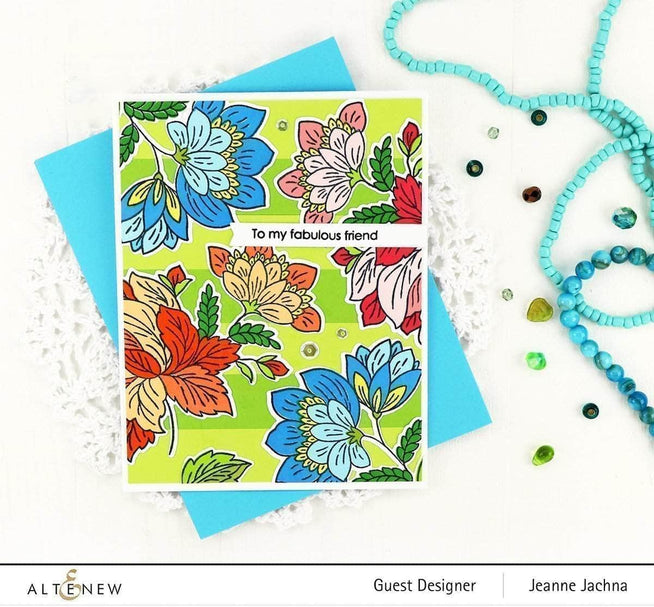 Photocentric Clear Stamps Ornate Foliage Stamp Set