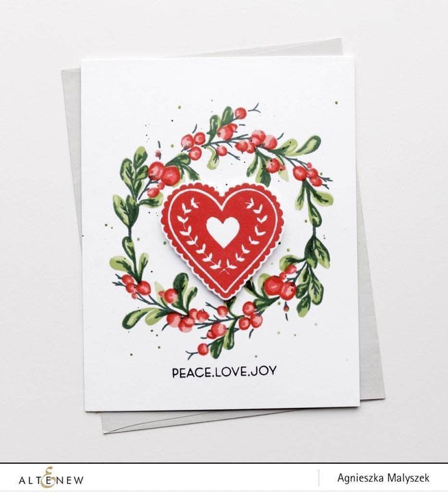 Photocentric Clear Stamps Z - Peace Love Joy Stamp Set