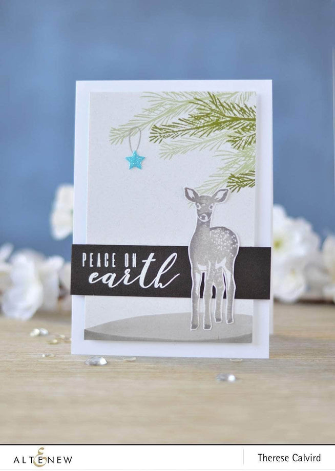Photocentric Clear Stamps Peace on Earth Stamp Set