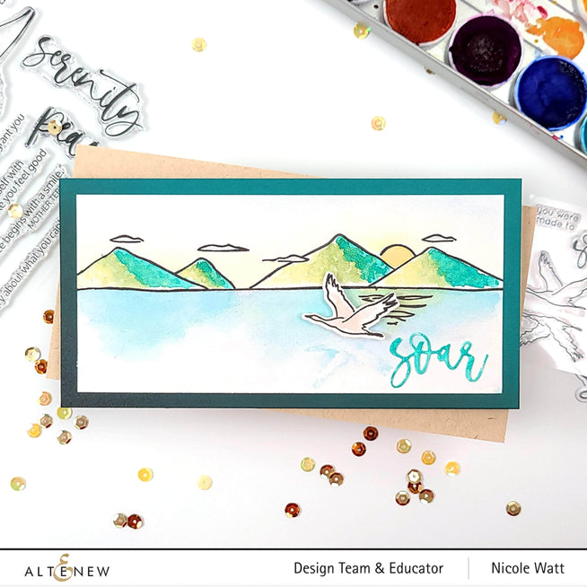 Photocentric Clear Stamps Peaceful Serenity Stamp Set