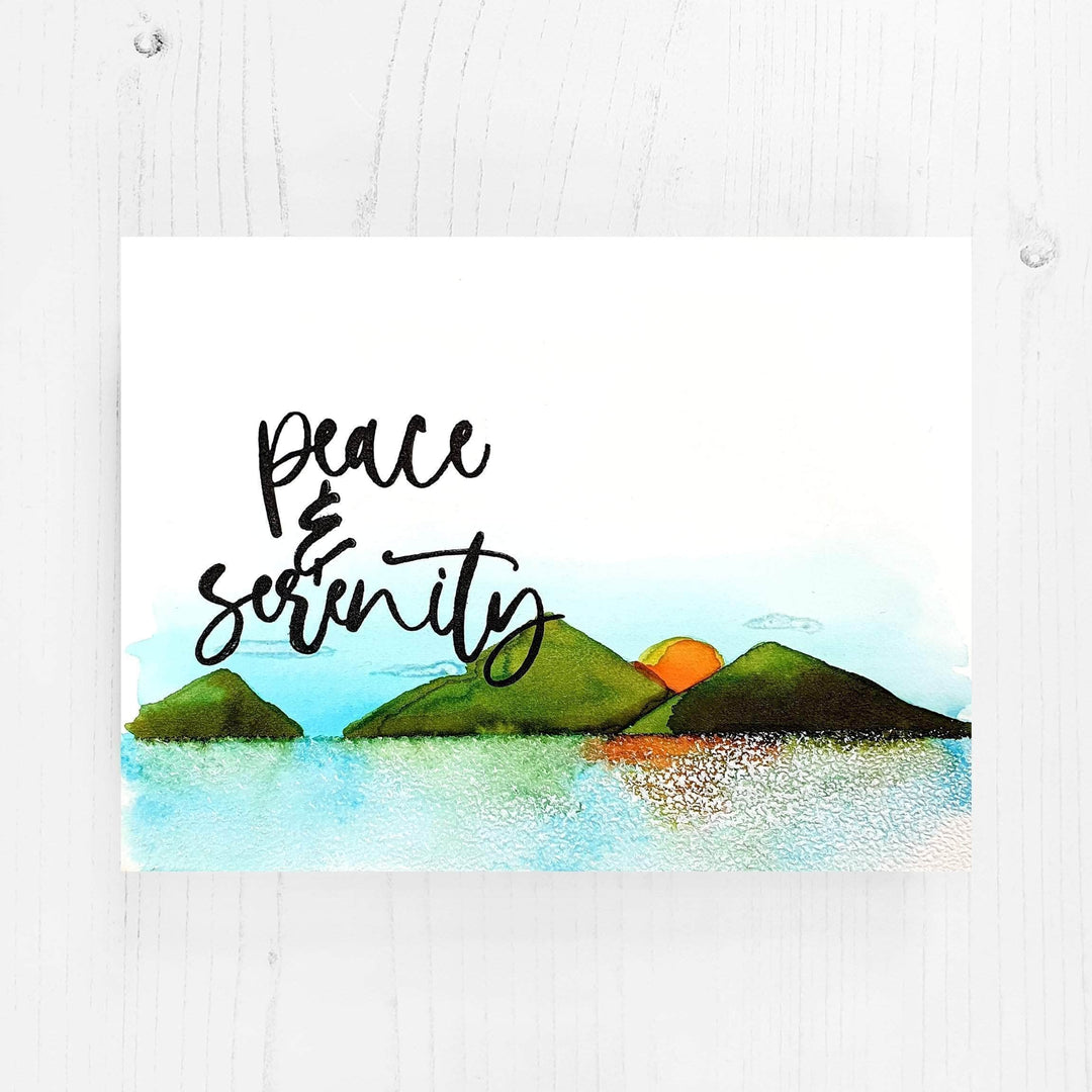 Photocentric Clear Stamps Peaceful Serenity Stamp Set