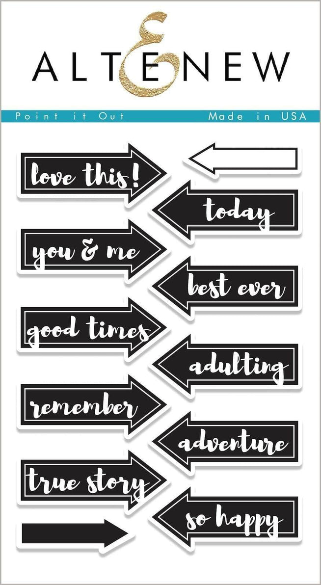 Photocentric Clear Stamps Point It Out Stamp Set