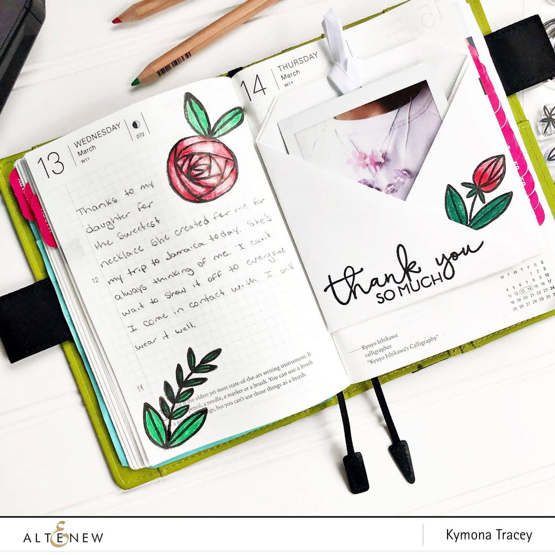 Photocentric Clear Stamps Rennie Roses Stamp Set