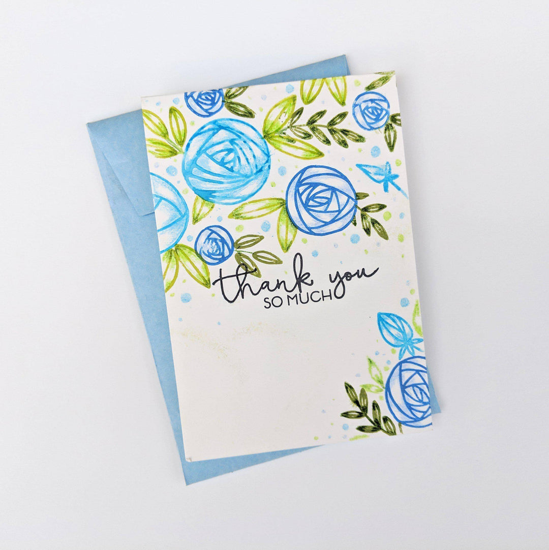 Photocentric Clear Stamps Rennie Roses Stamp Set