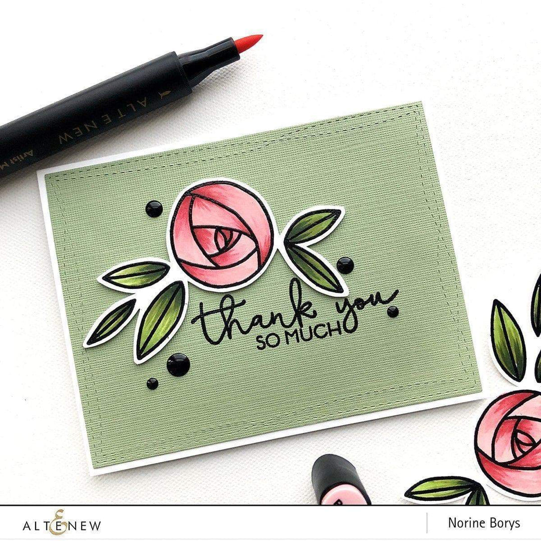 Photocentric Clear Stamps Rennie Roses Stamp Set