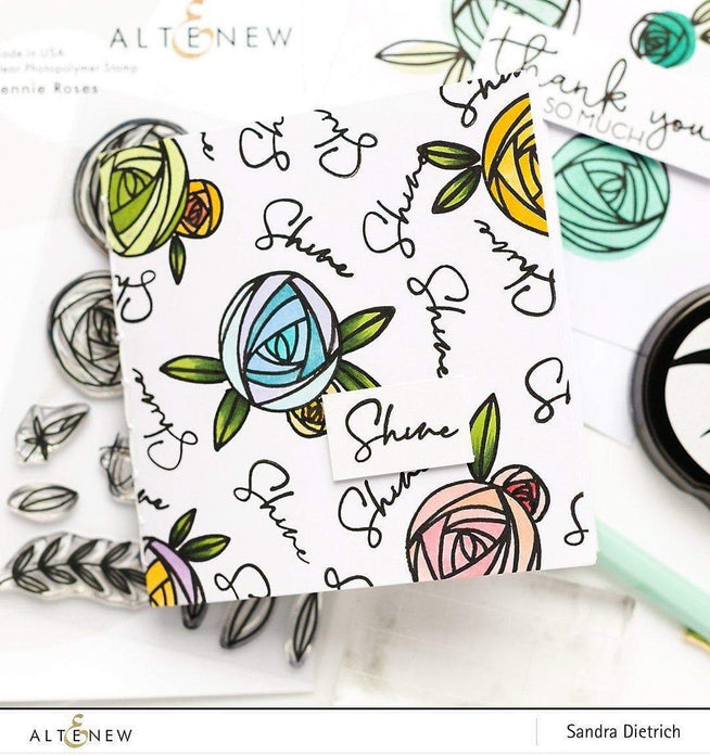 Photocentric Clear Stamps Rennie Roses Stamp Set