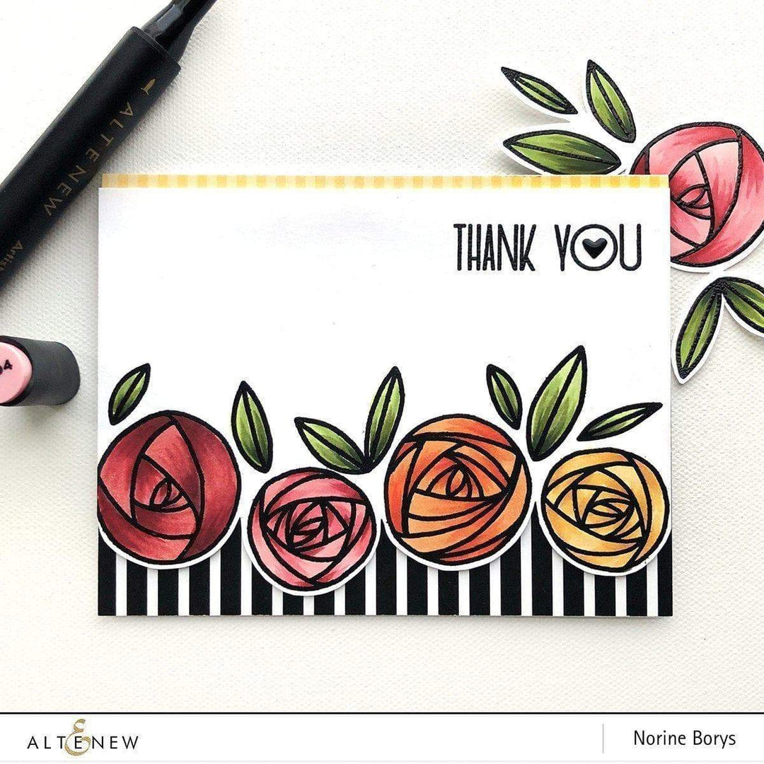 Photocentric Clear Stamps Rennie Roses Stamp Set