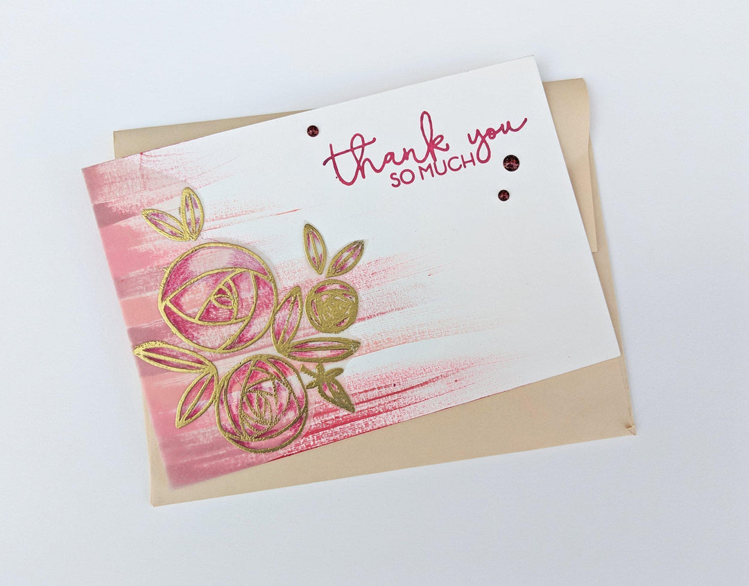 Photocentric Clear Stamps Rennie Roses Stamp Set