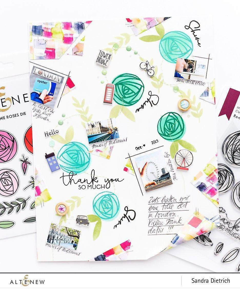 Photocentric Clear Stamps Rennie Roses Stamp Set