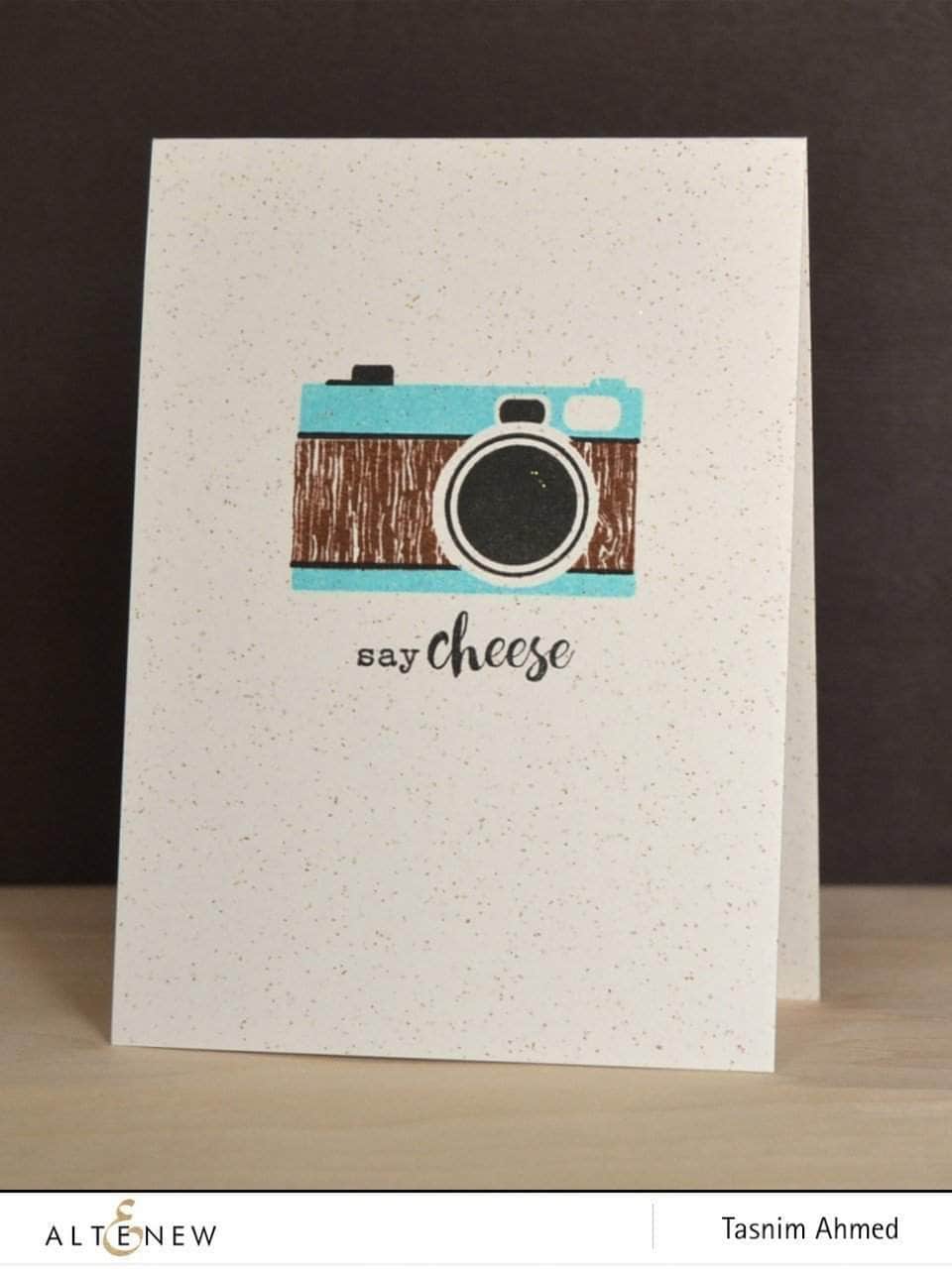 Altenew Clear Stamps Say Cheese Stamp Set