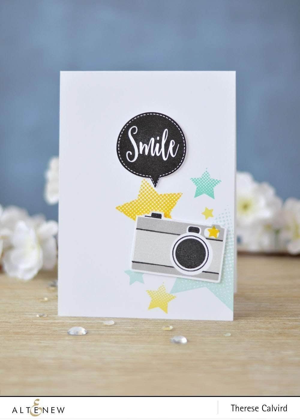Altenew Clear Stamps Say Cheese Stamp Set