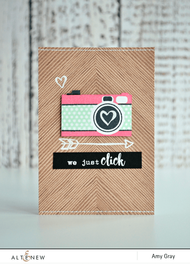 Altenew Clear Stamps Say Cheese Stamp Set
