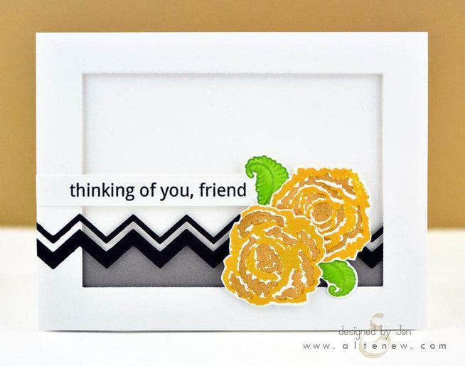 Photocentric Clear Stamps Z - Scribbled Flowers Stamp Set