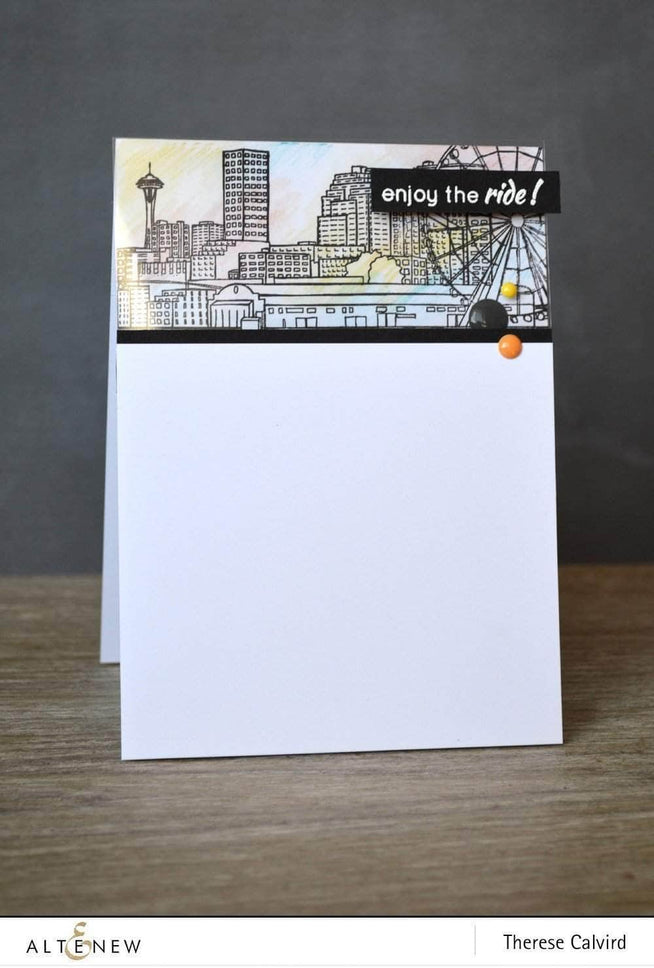 Z - Sketchy Cities America 2 Stamp Set