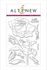 Altenew Clear Stamps Z - Sketchy Flowers Rose Stamp Set