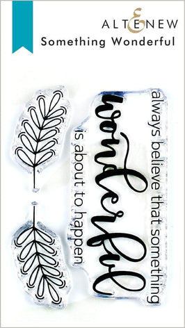 Photocentric Clear Stamps Something Wonderful Stamp Set