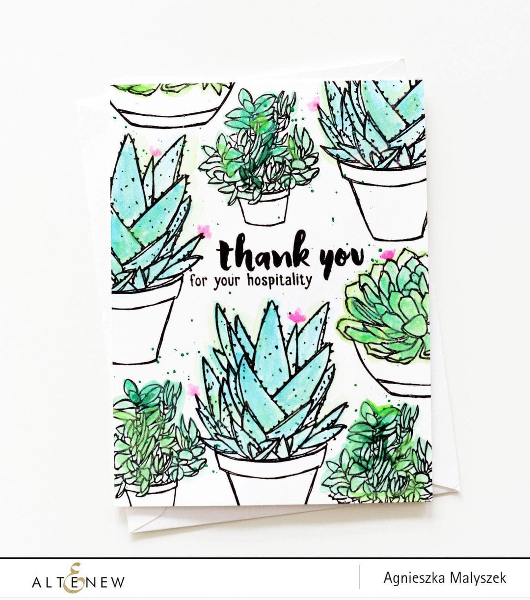 Photocentric Clear Stamps Succulents Stamp Set