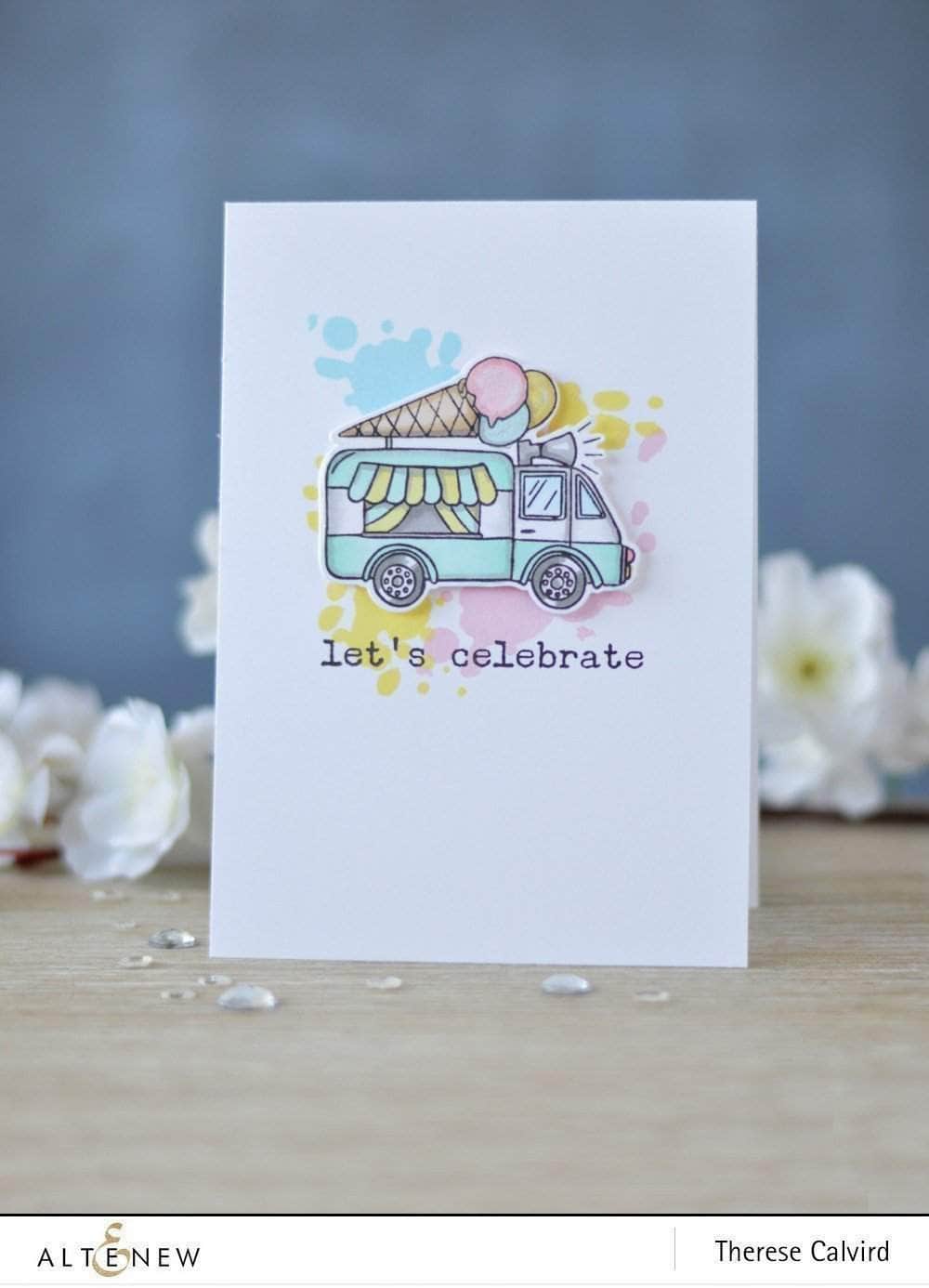 Photocentric Clear Stamps Summer Swirls Stamp Set