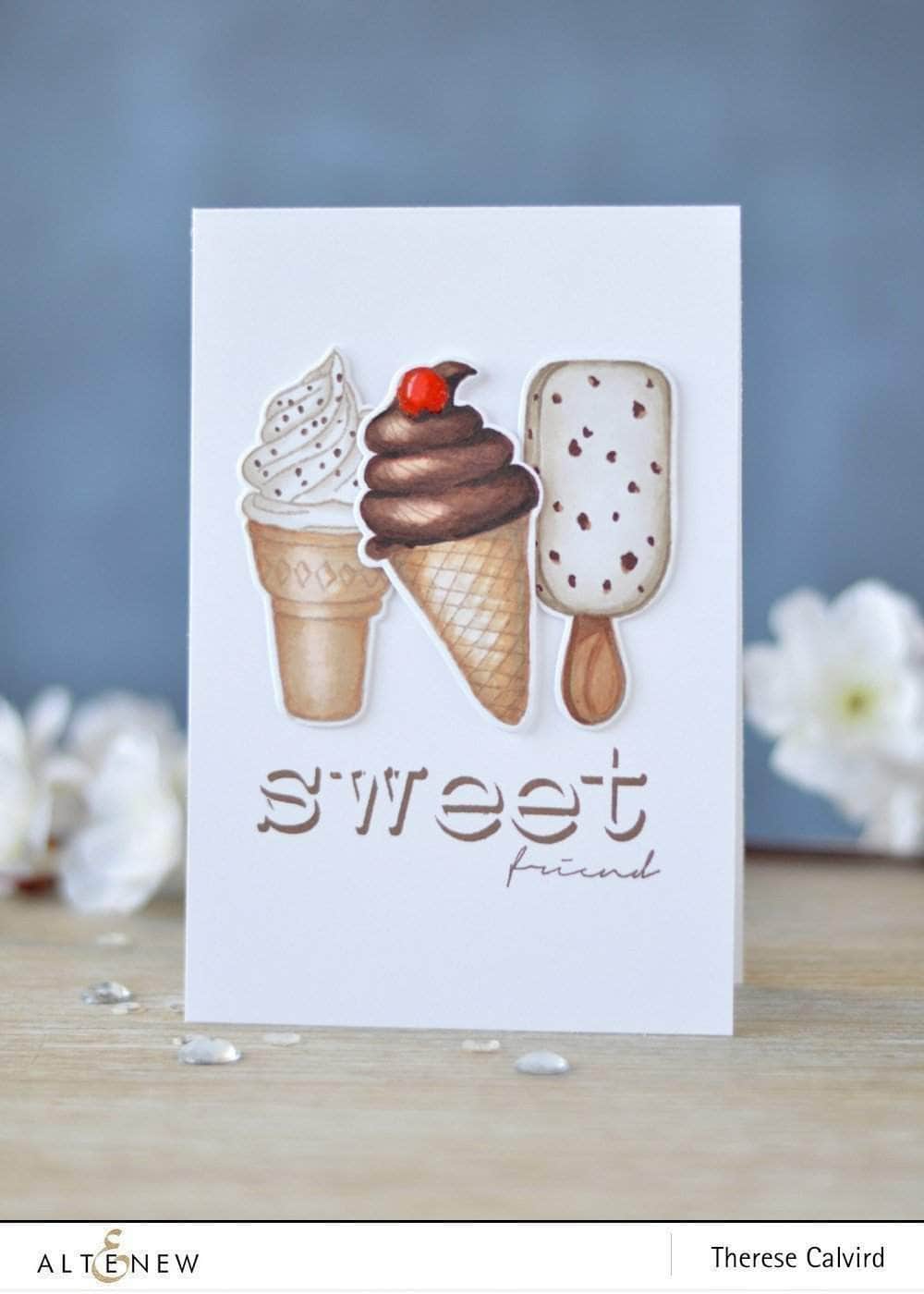 Photocentric Clear Stamps Summer Swirls Stamp Set